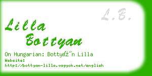 lilla bottyan business card